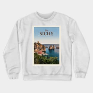 Visit Sicily Crewneck Sweatshirt